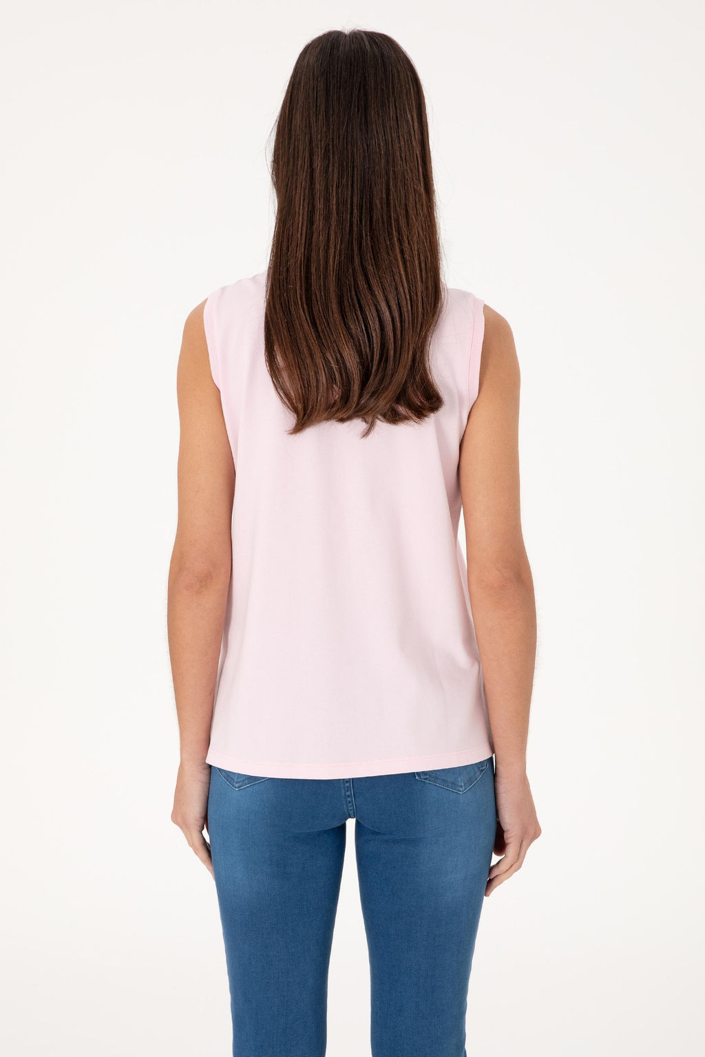 Kad_n A__k Pembe Ti__rt Sepette S_rpriz _ndirim - U.s. polo assn фото 5