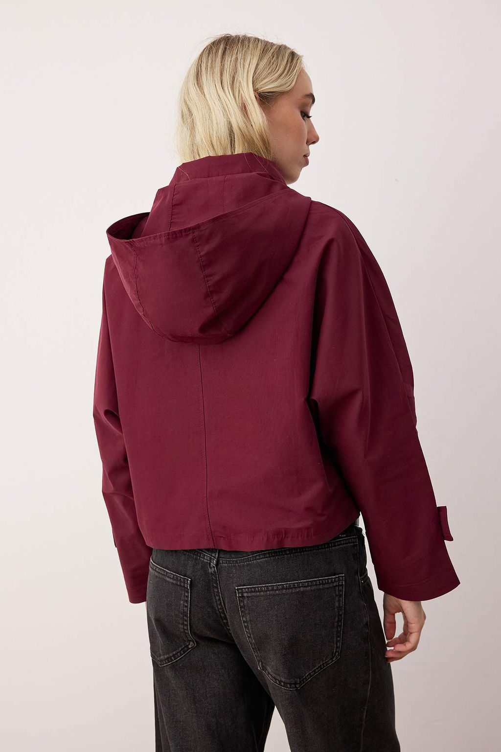 Bordo Regular Trenckot TWOAW26TR00023 - Trendyolmilla фото 4