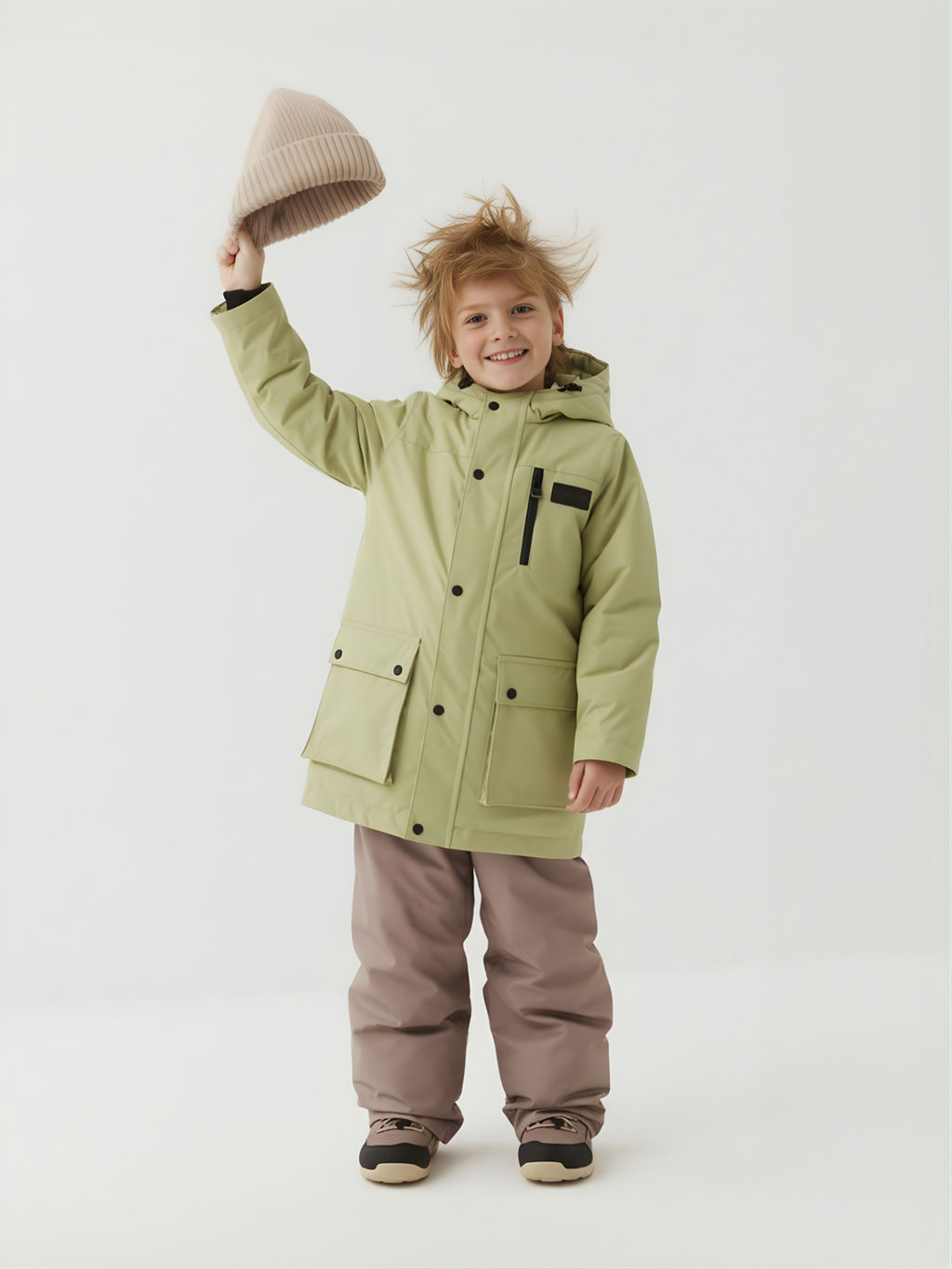 Полукомбинезон демисезонный "Кокос"