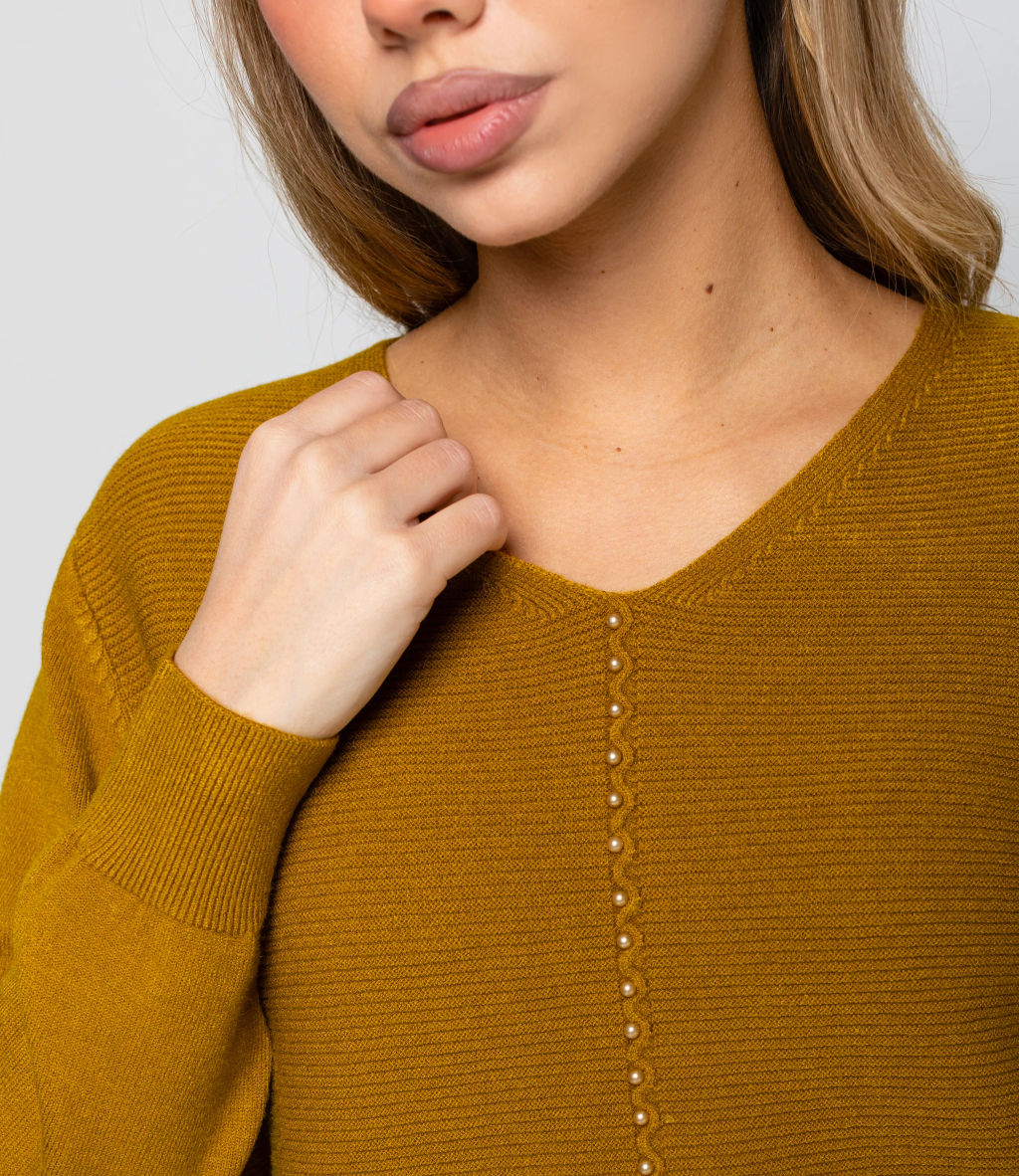 Джемпер #КТ8208, оливковый - Dommod фото 5