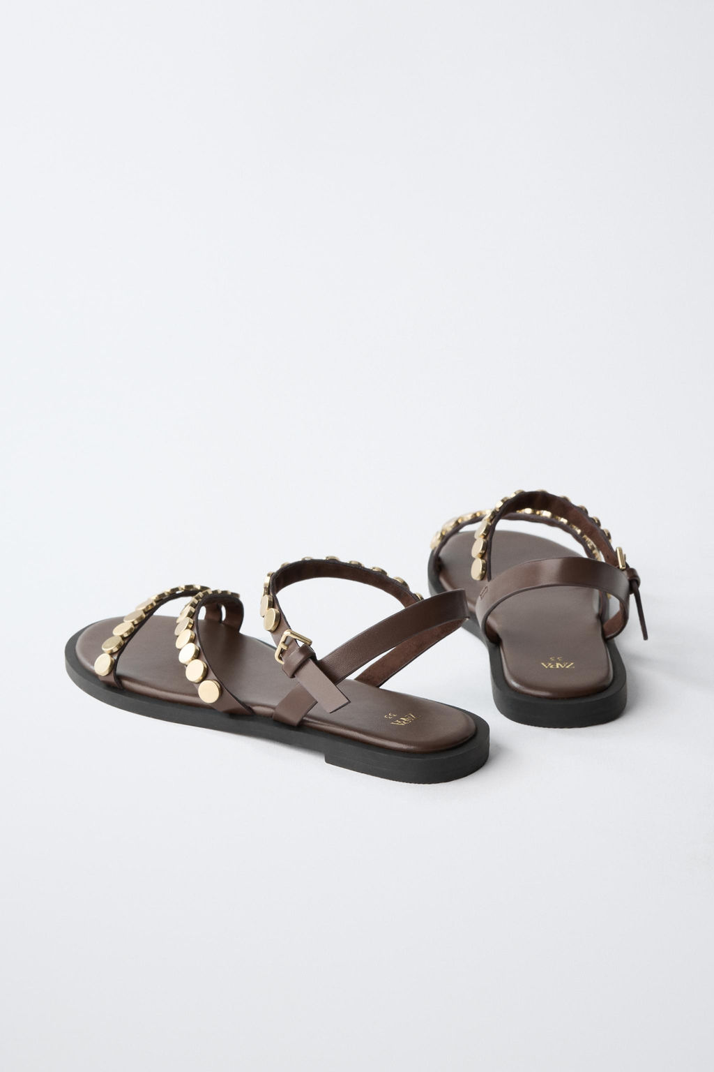 SANDALIA TACHAS / Marr?n - Zara фото 5