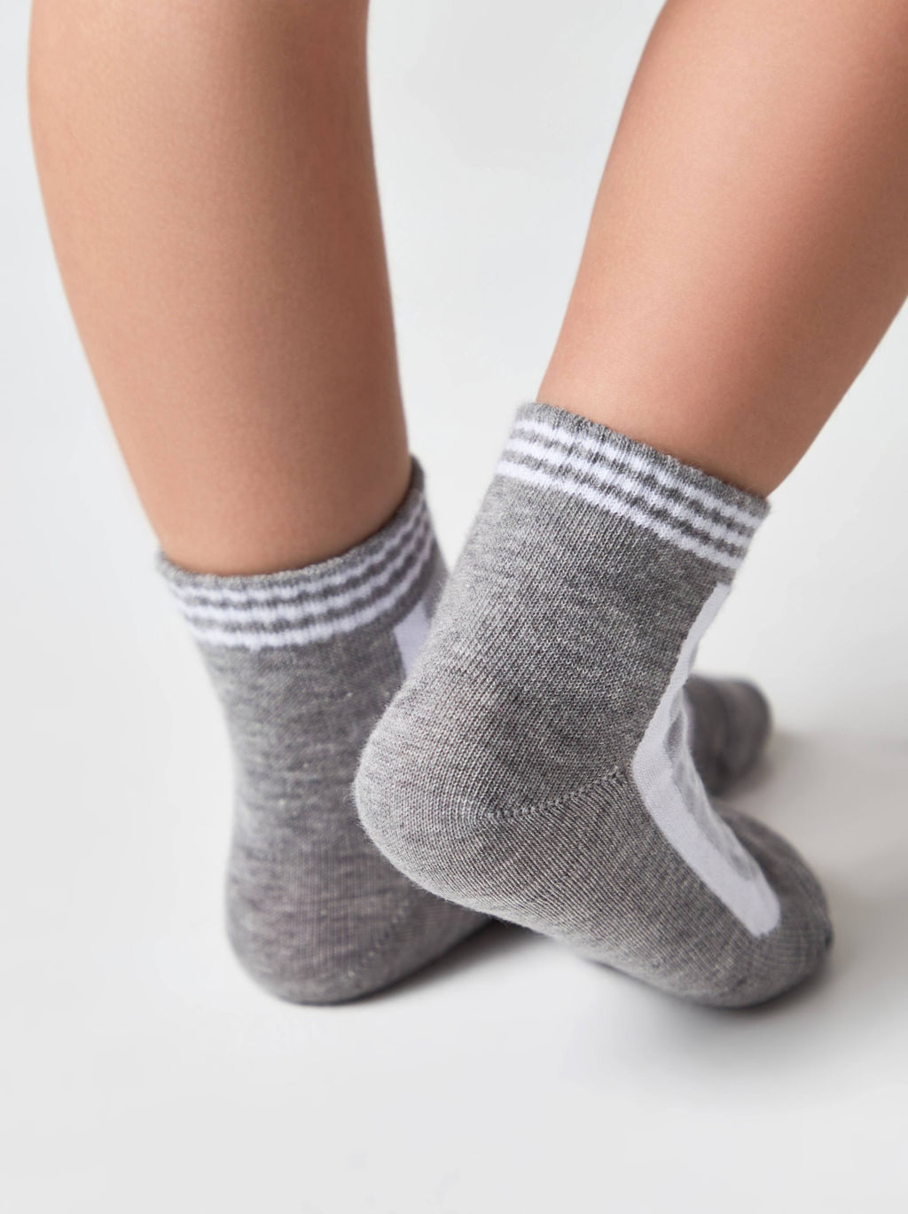 Цена за 2 пары Conte-kids ACTIVE (короткие) серый