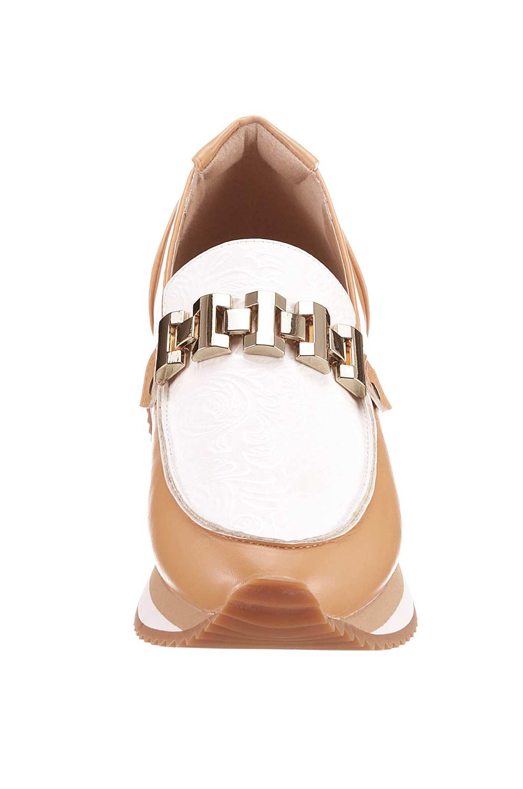 Туфли, цвета карамели-белые - Heine фото 2
