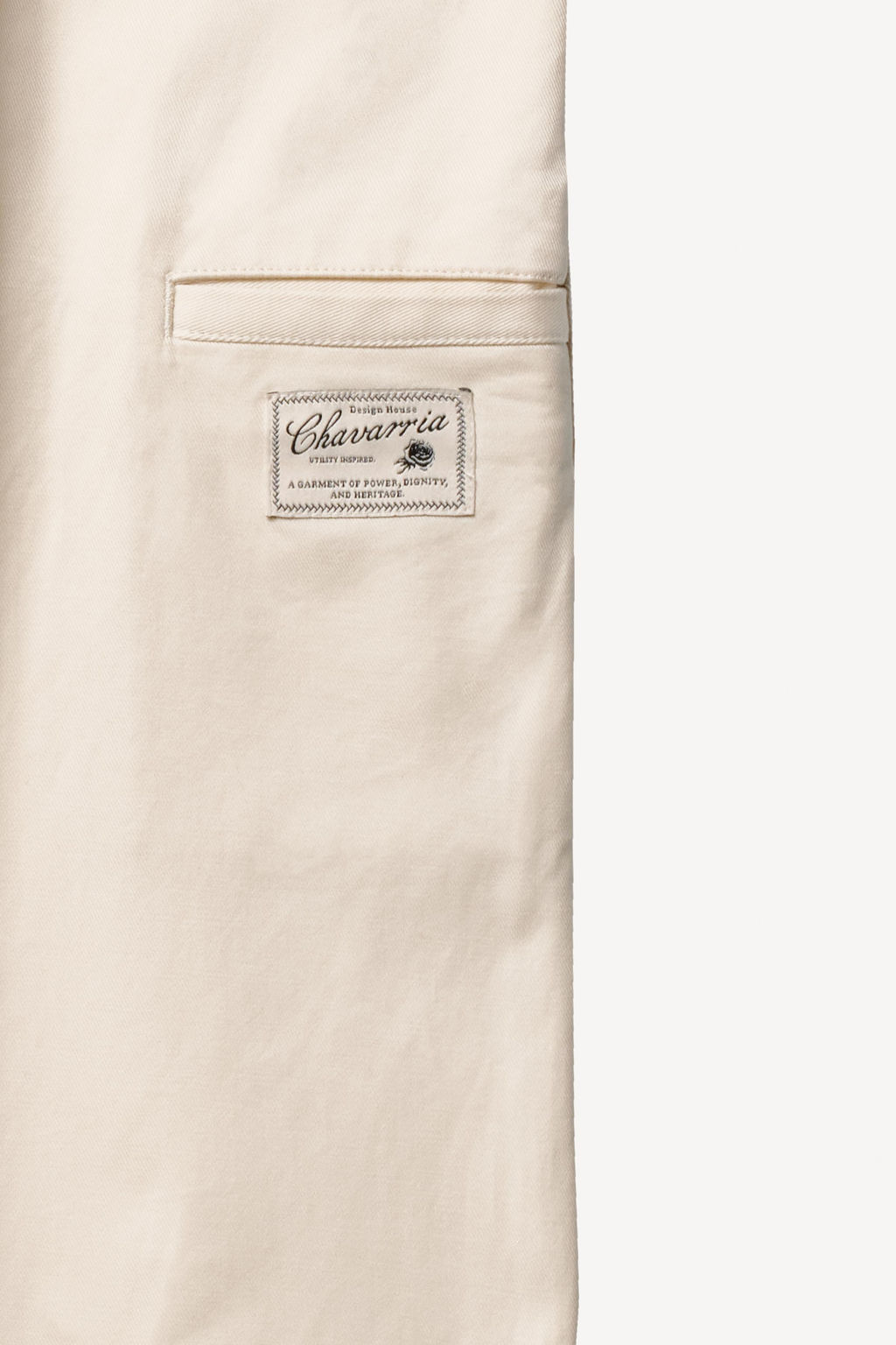 PANTAL?N CHINO WIDE FIT WILLY CHAVARRIA X ZARA / Crema  фото 5