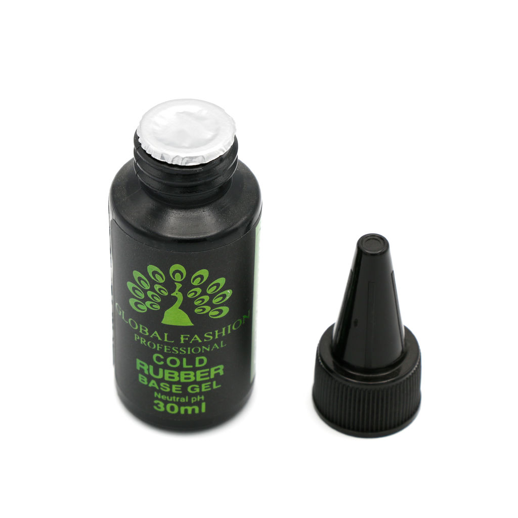 База для гель лака Global Fashion, Rubber Base Coat without Chemical 30 мл фото 6