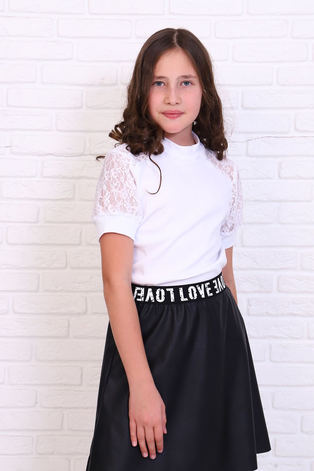 Джемпер Жанна белый, ДЖ-35-1 - От егорки до егора фото 11