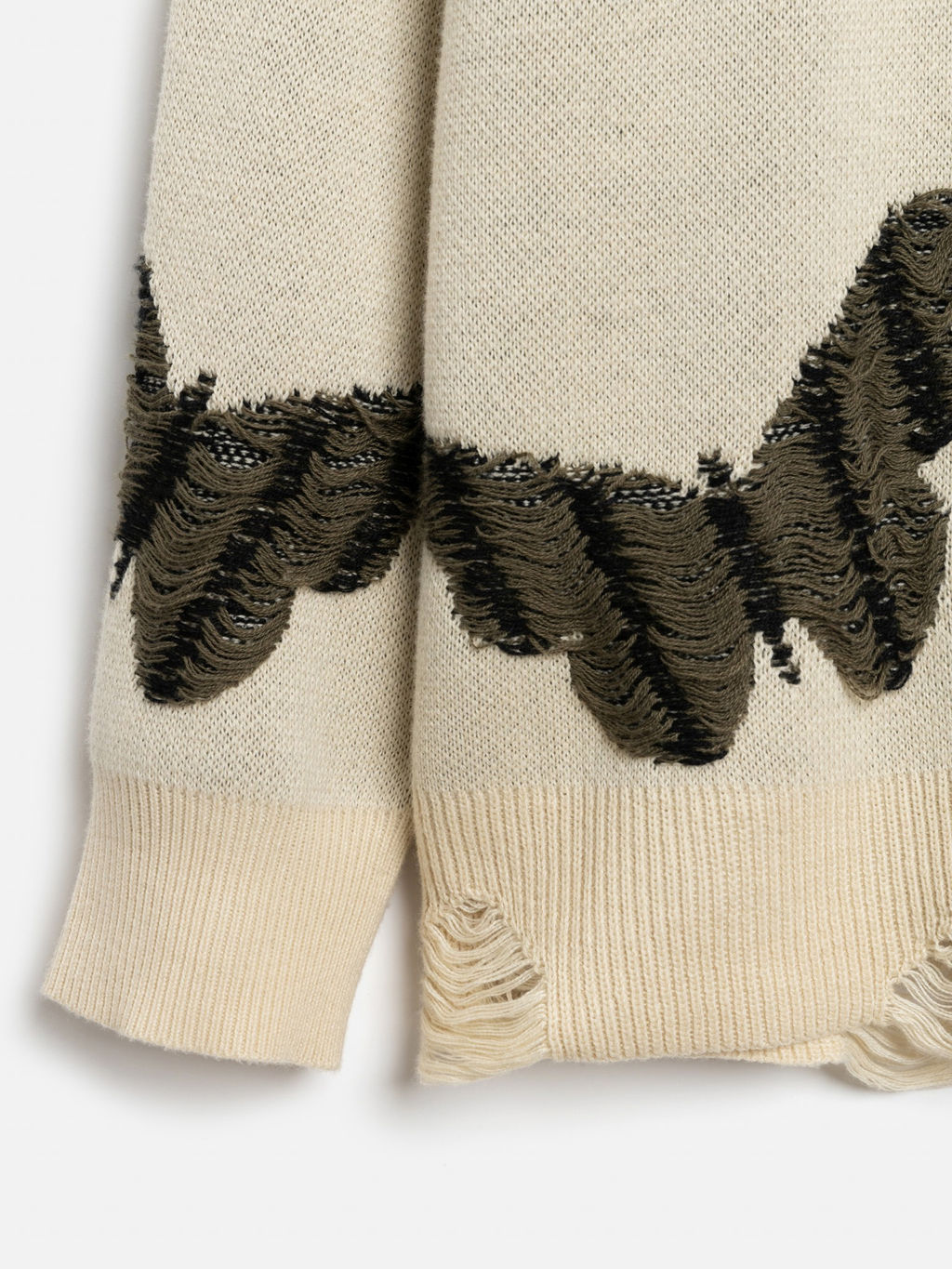 ACOOLA / Джемпер детский для девочек Linda хаки принт фото 6