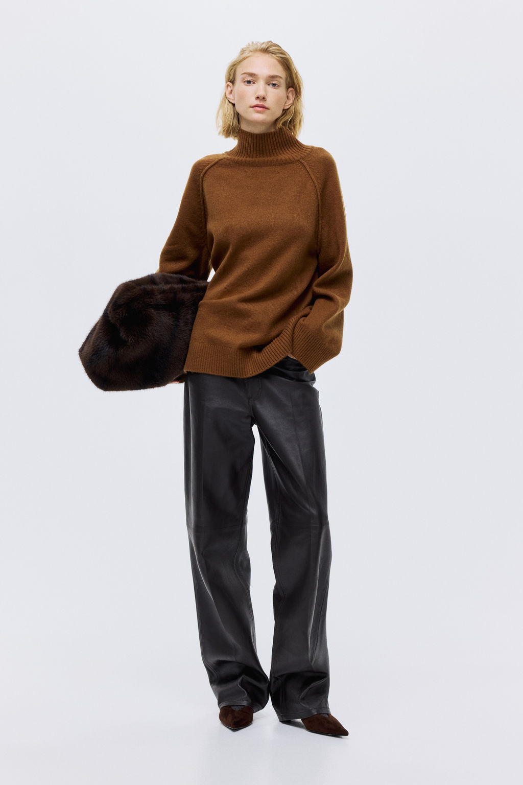 Jersey oversize con cuello perkins - H&m фото 3