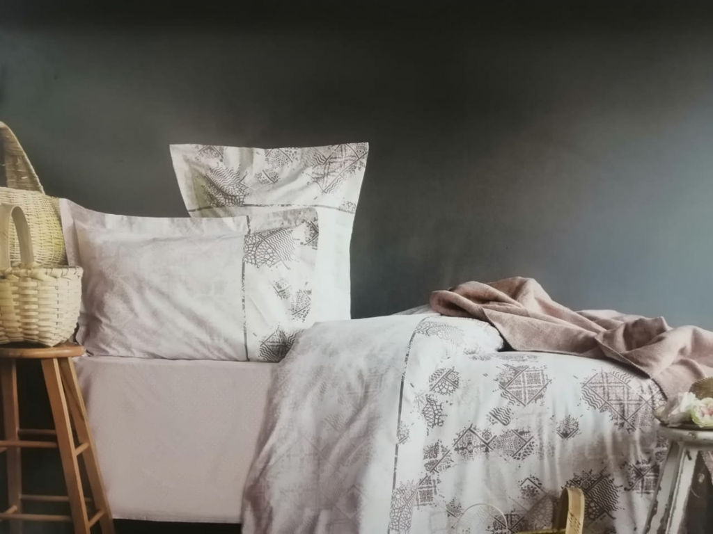 КПБ Pupilla (MARSILYA сиреневый) евро + плед