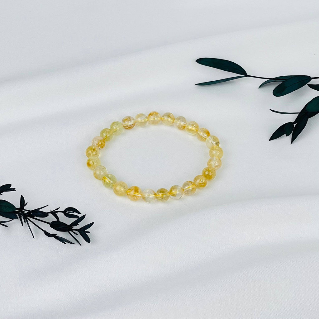 Браслет из Цитрина 17 см