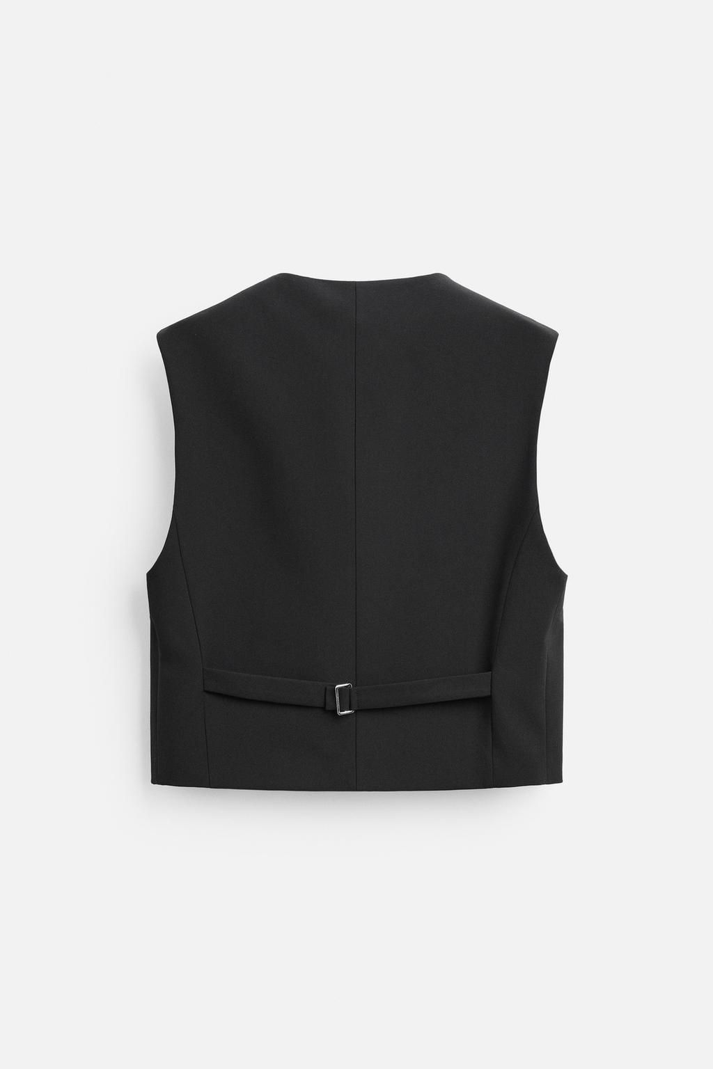 BOXY FIT WAISTCOAT - Zara фото 8