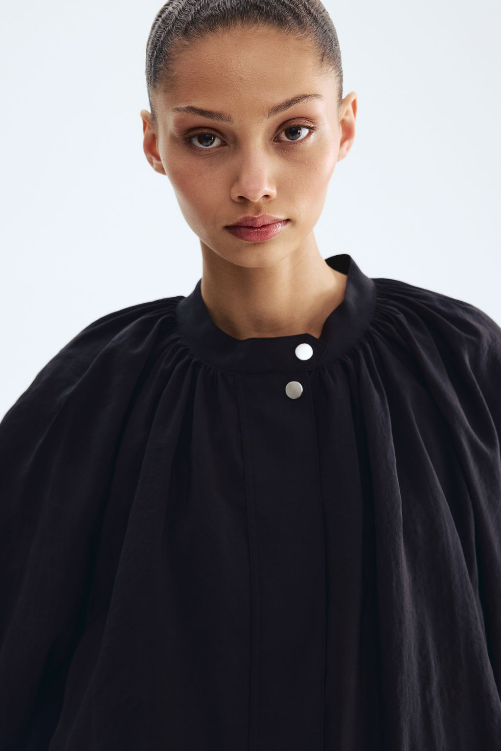 Chaqueta de modal con mangas globo - H&m фото 4