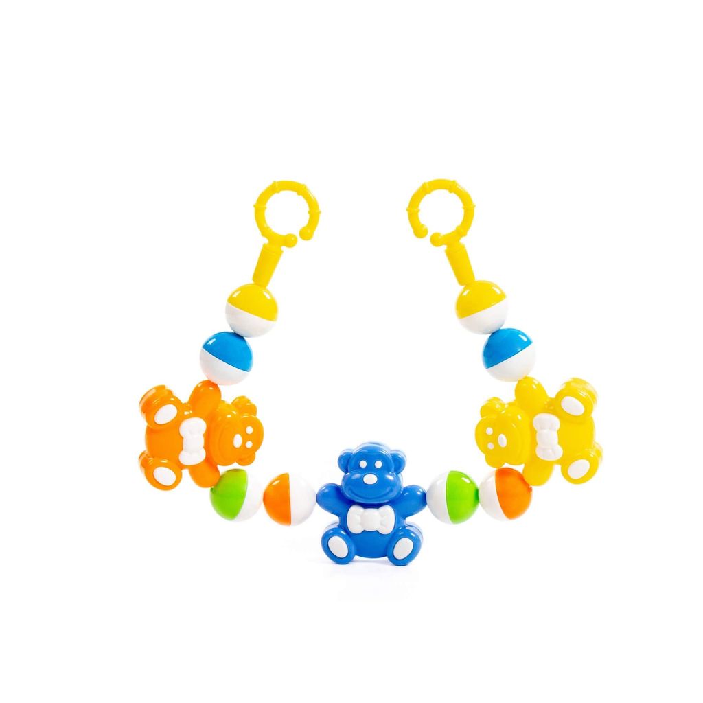 Погремушка-подвеска Смешные обезьянки (54 см) - Полесье фото 2