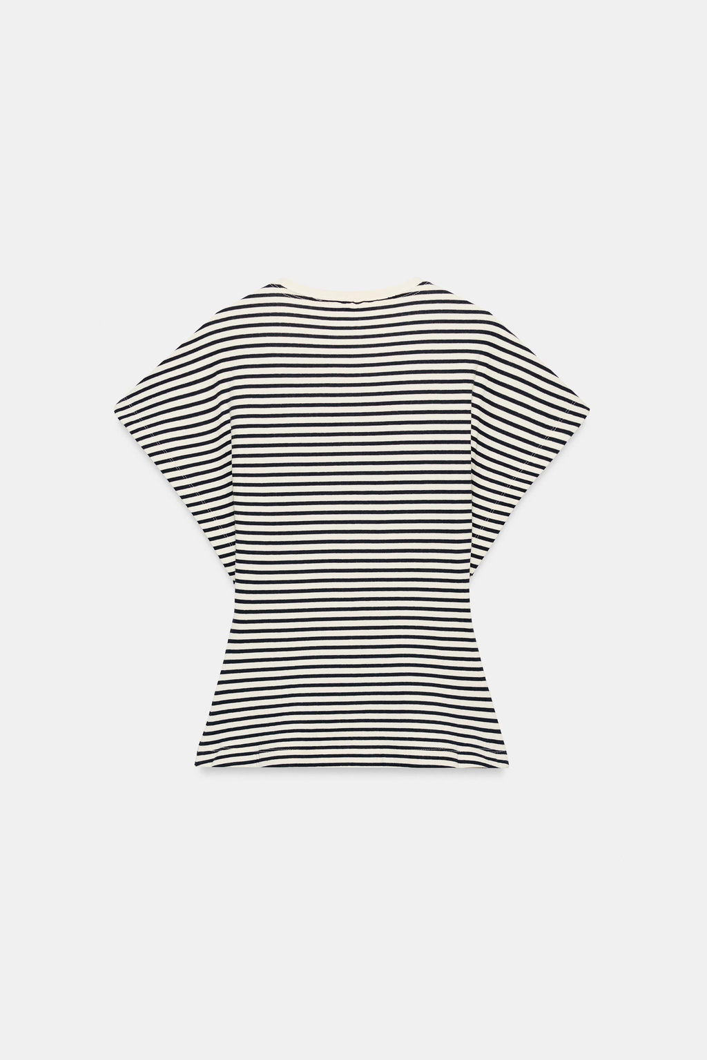 CAMISETA ENTALLADA RAYAS / Rayas