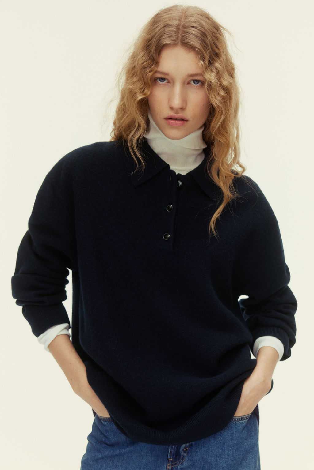 Jersey polo de lana - H&m фото 3