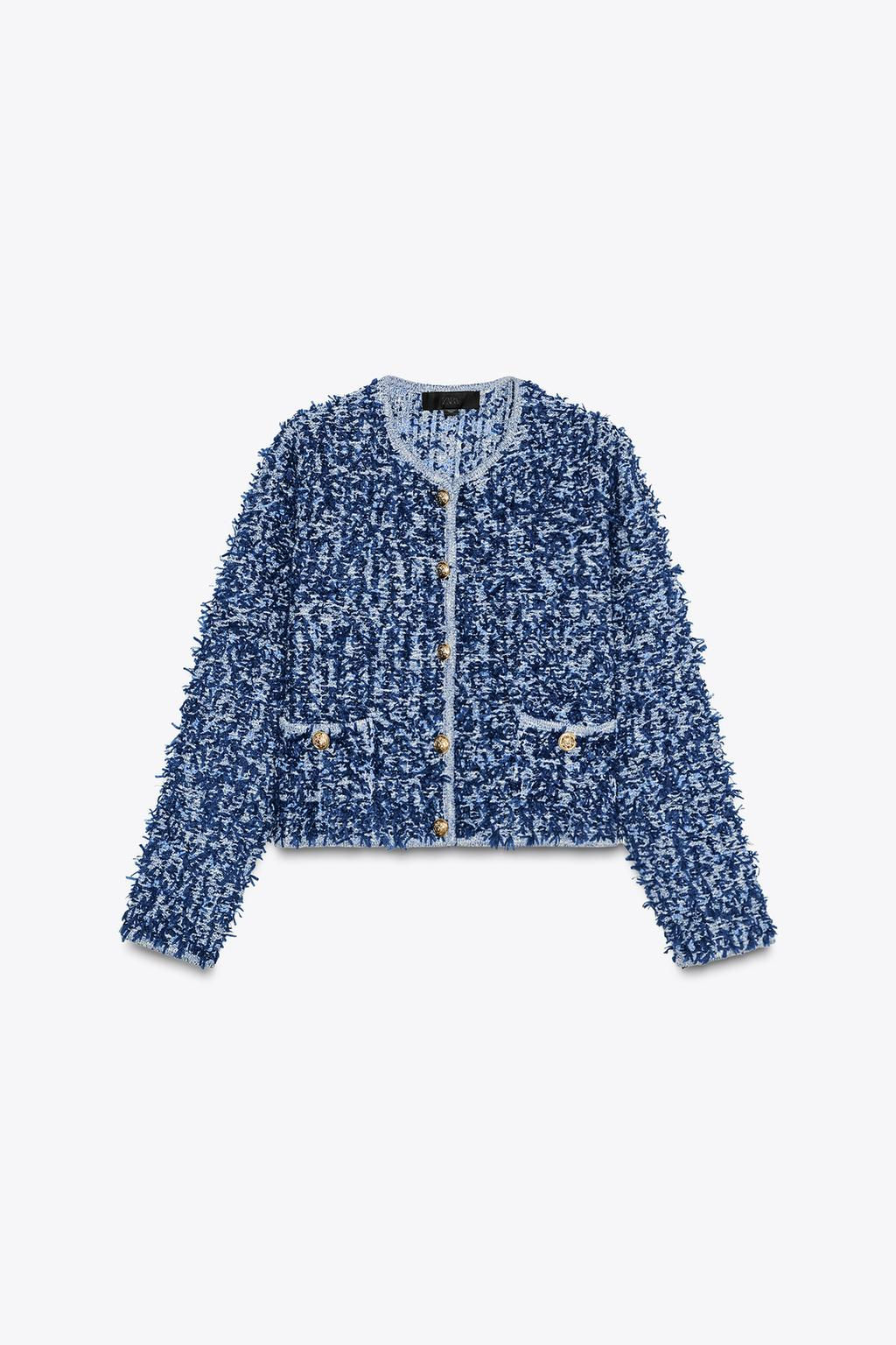 CABLE KNIT CARDIGAN - Zara фото 5