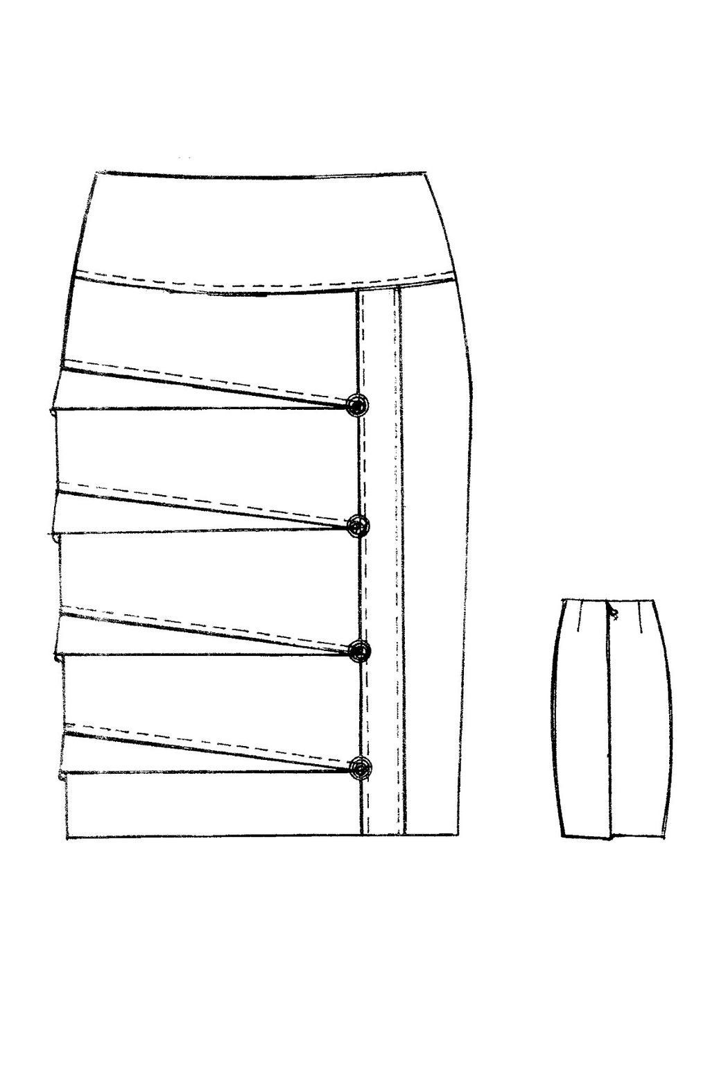 Юбка российского бренда ALMOND  фото 2