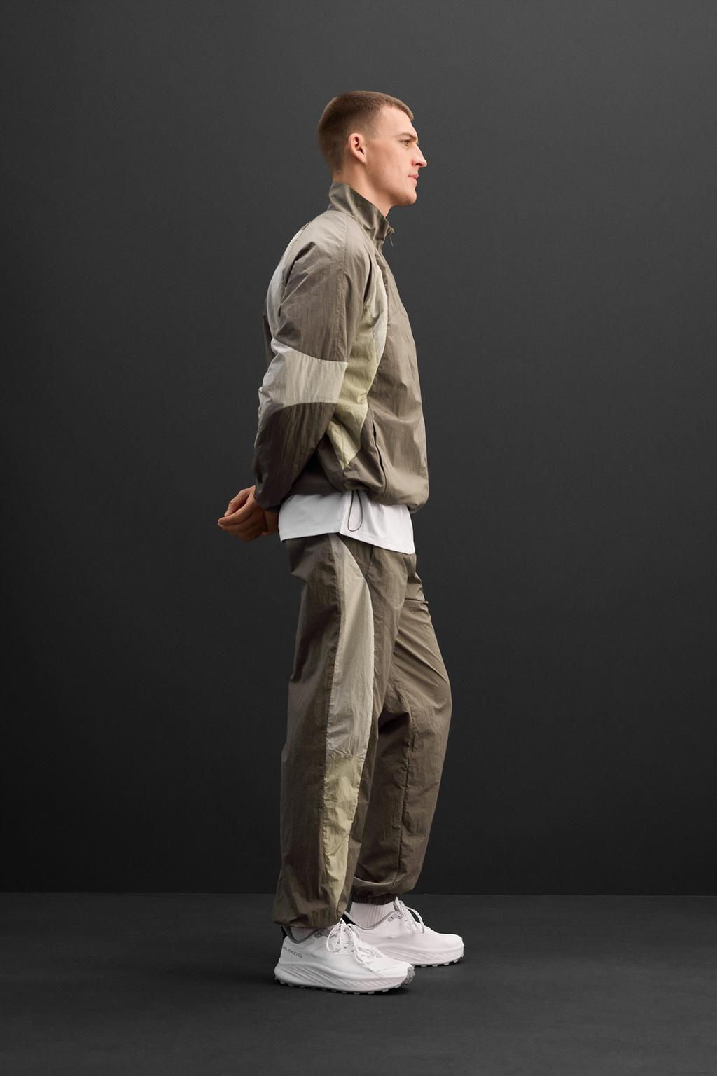 COLOUR BLOCK TECHNICAL JOGGERS - Zara фото 13