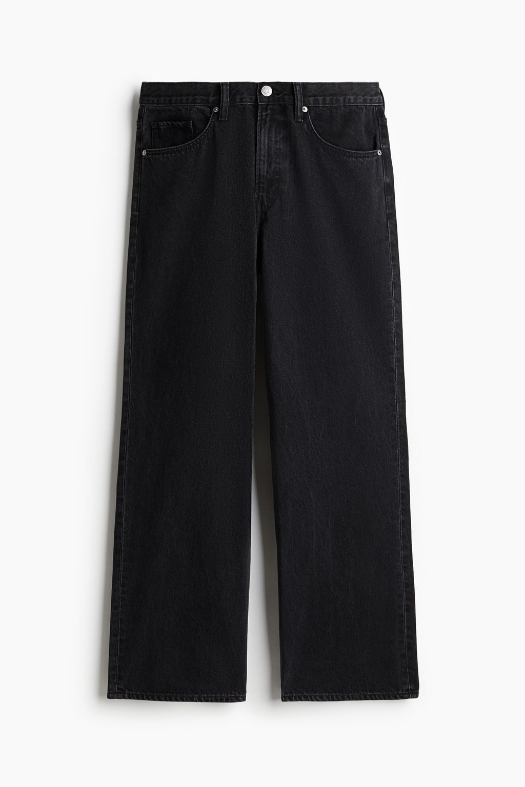 Loose Straight High Jeans