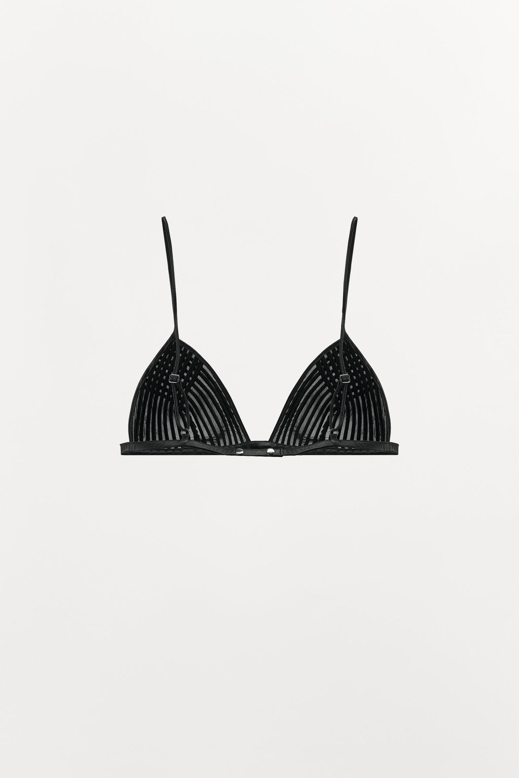 100% LEATHER BRALETTE - Zara фото 11