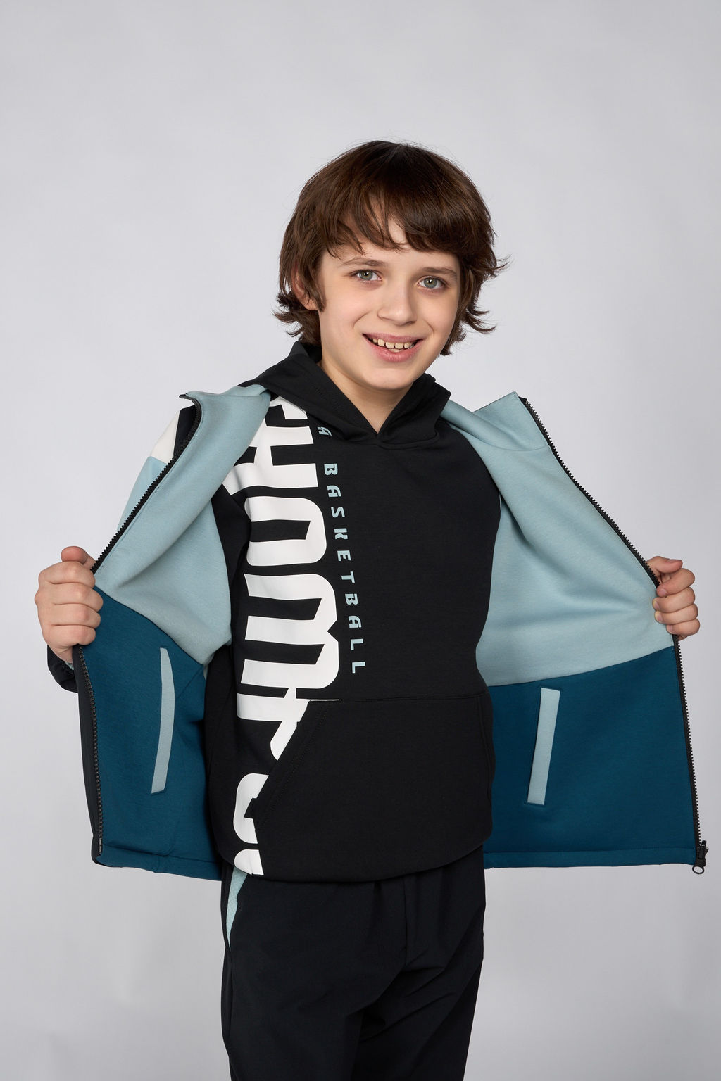 Двусторонняя куртка Черный