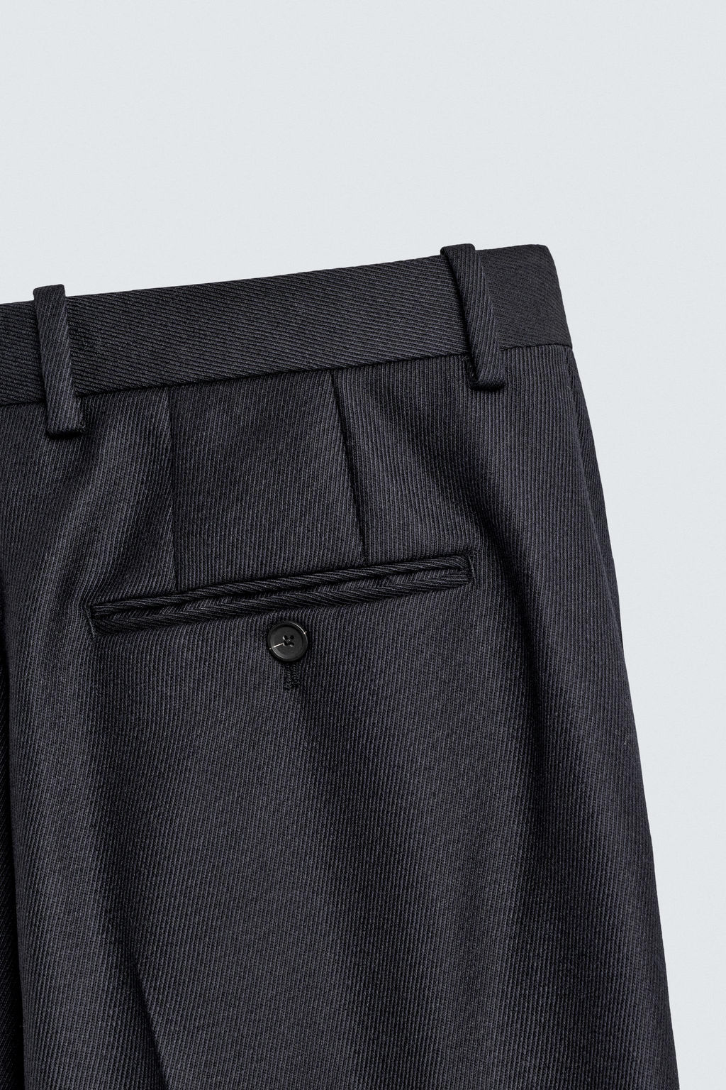 100% WOOL TEXTURED TROUSERS - Zara фото 9