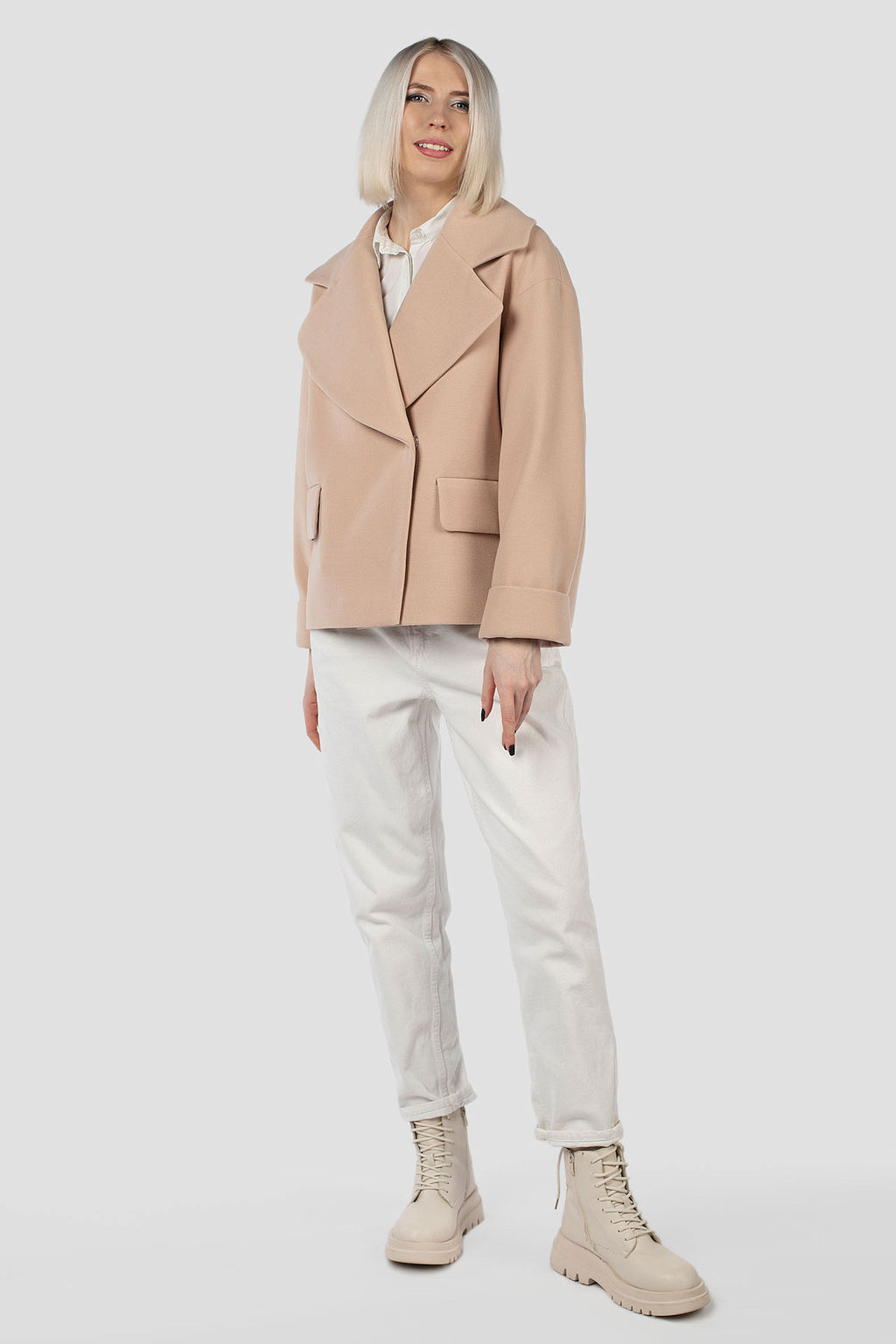 Пальто женское демисезонное - El podio фото 5