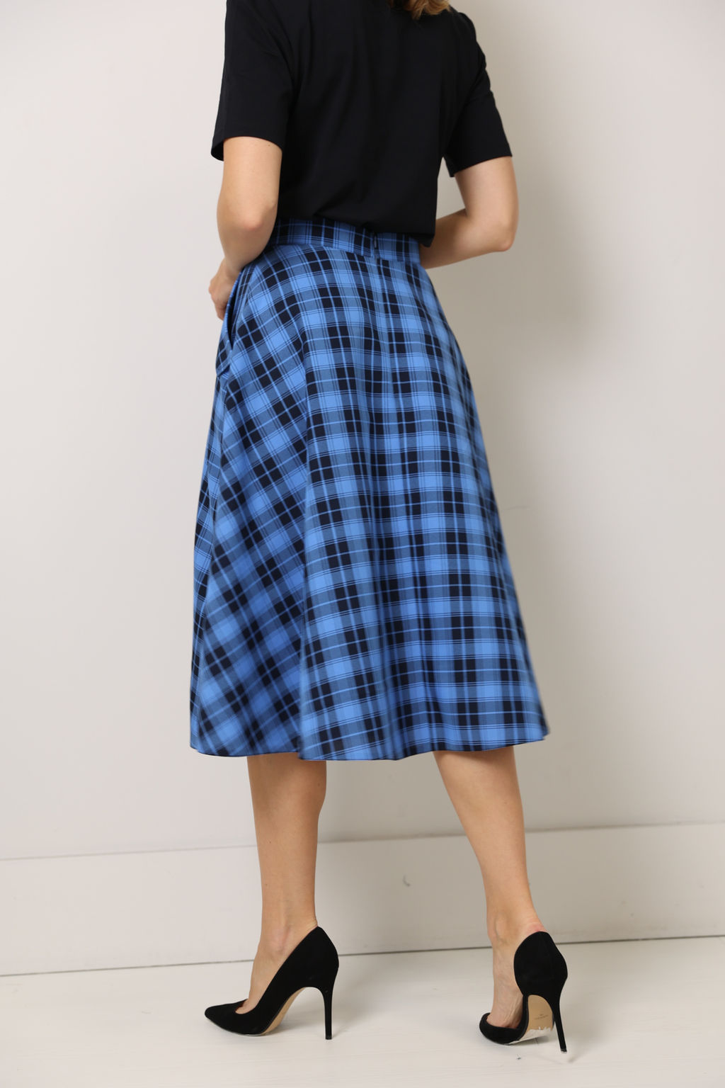 Юбка-трапеция на пуговицах - Looklikecat фото 3