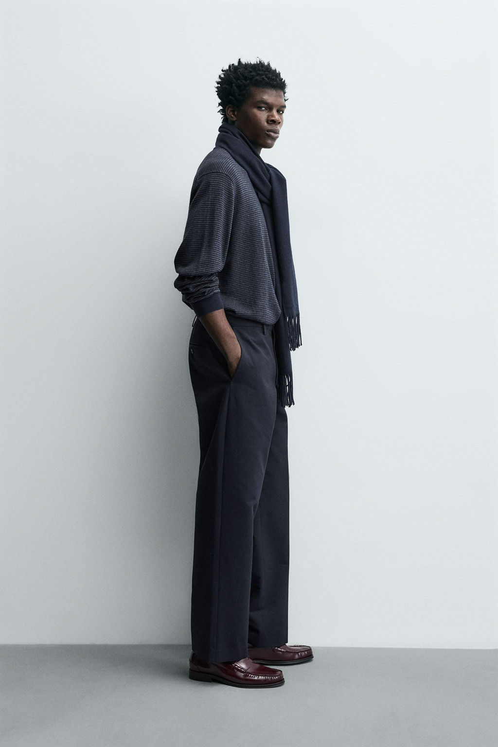 STRAIGHT-LEG TROUSERS - Zara фото 3