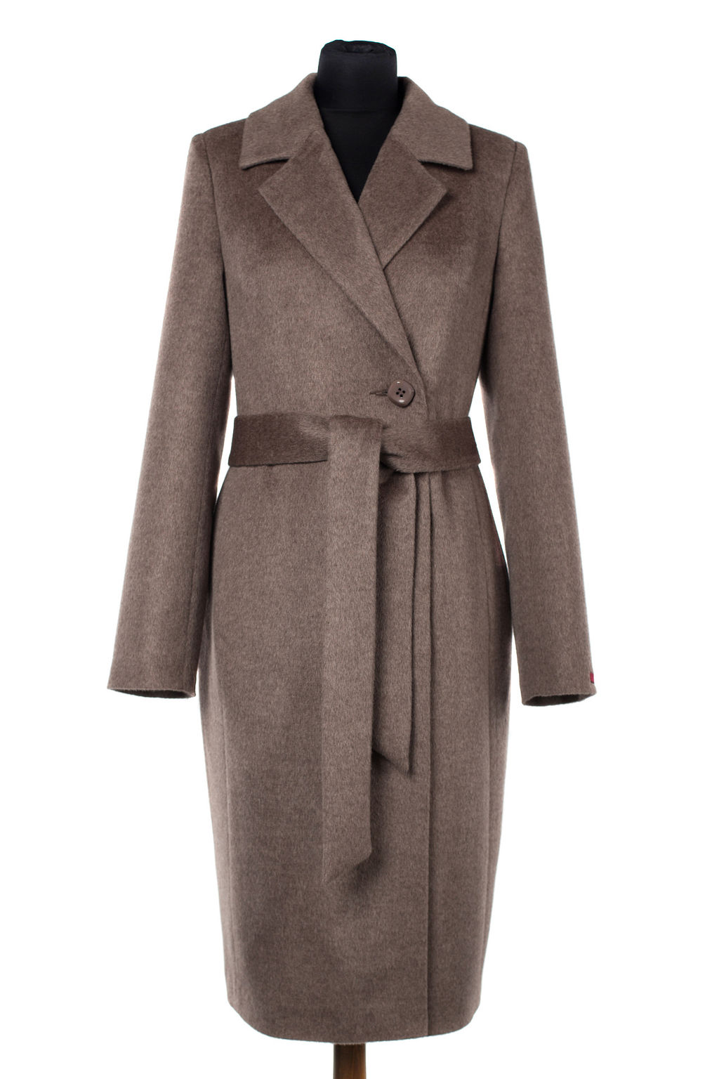 Пальто женское демисезонное (пояс) - El podio фото 8