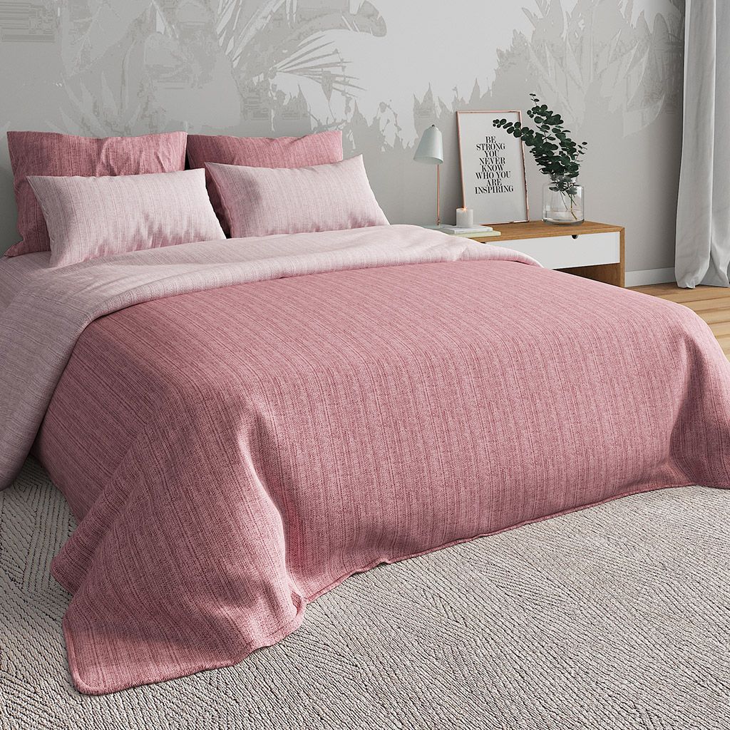 Наволочка 30х30см Коралловое облако, с клапаном-запахом, перкаль 115г/м2, хлопок 100%, упаковка ПП 22х30см, Домашняя мода (Россия)  фото 2