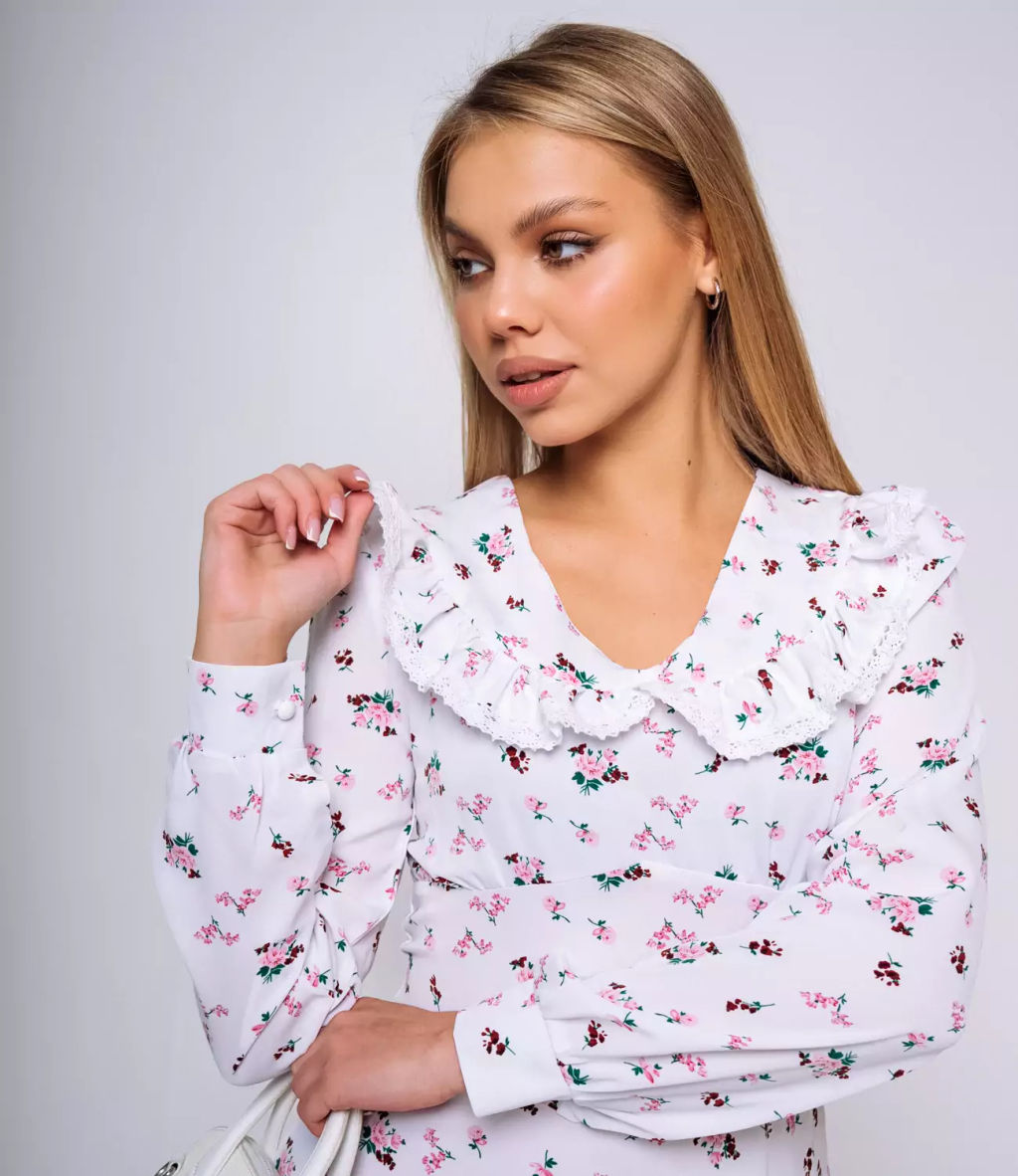 Платье #БШ2013 (1), белый