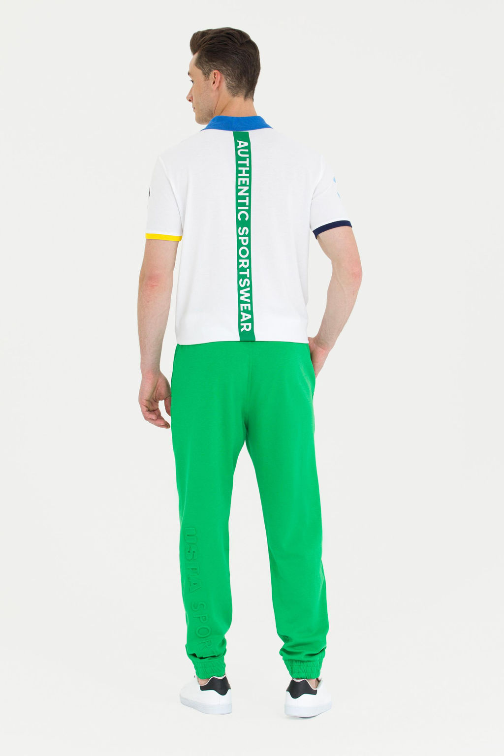 U. S. Polo Assn Мужские зеленые спортивные штаны - U.s. polo assn фото 16