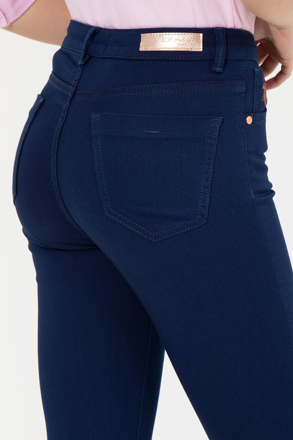 U. S. Polo Assn Женские темно-синие джинсовые брюки - U.s. polo assn фото 7