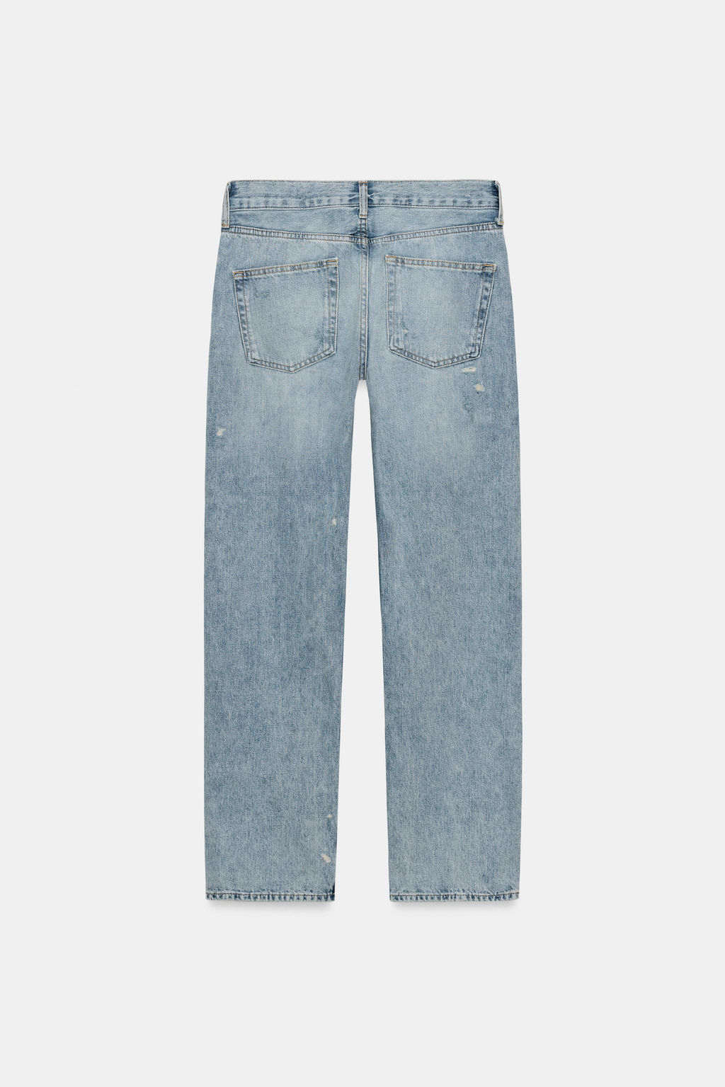 JEANS ZW COLLECTION RELAXED STRAIGHT TIRO BAJO / Azul - Zara фото 10