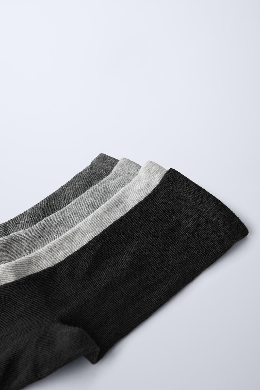 FOUR-PACK OF KNEE-HIGH SOCKS - Zara фото 2