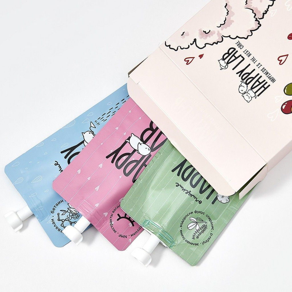 Happy Lab Набор для ухода за молодой кожей / Set of Happy Mask 2 4243  фото 2