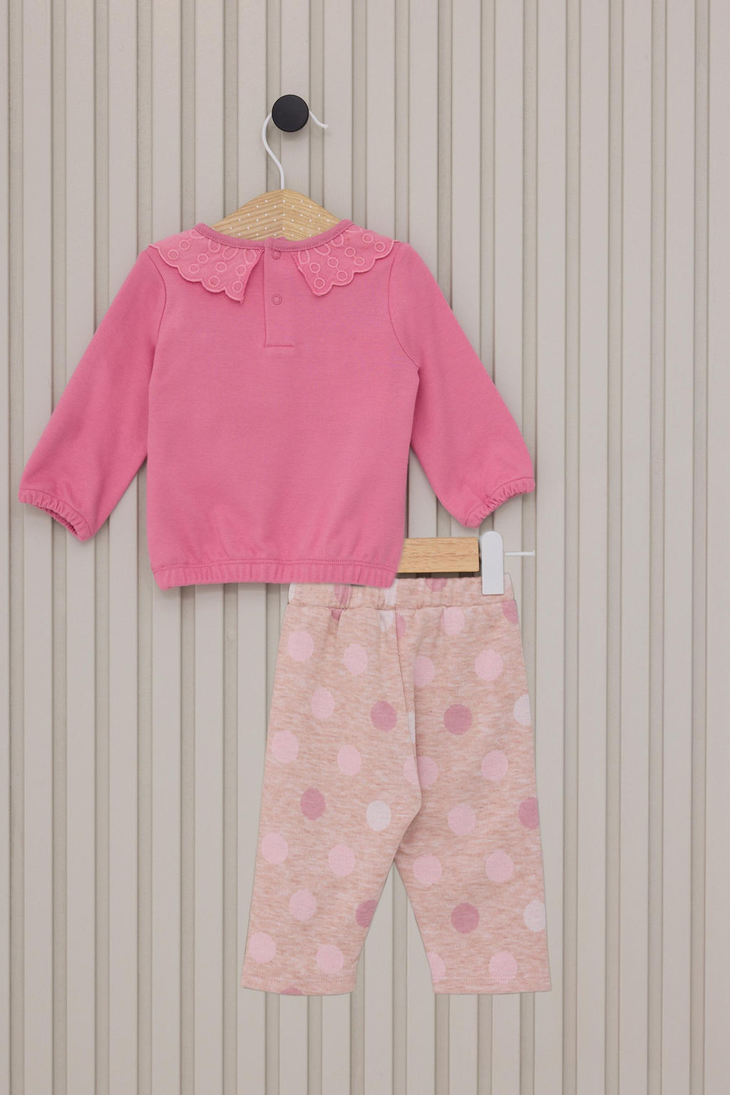 K_z Bebek Pembe Pijama Tak_m_ Sepette S_rpriz _ndirim - U.s. polo assn фото 2