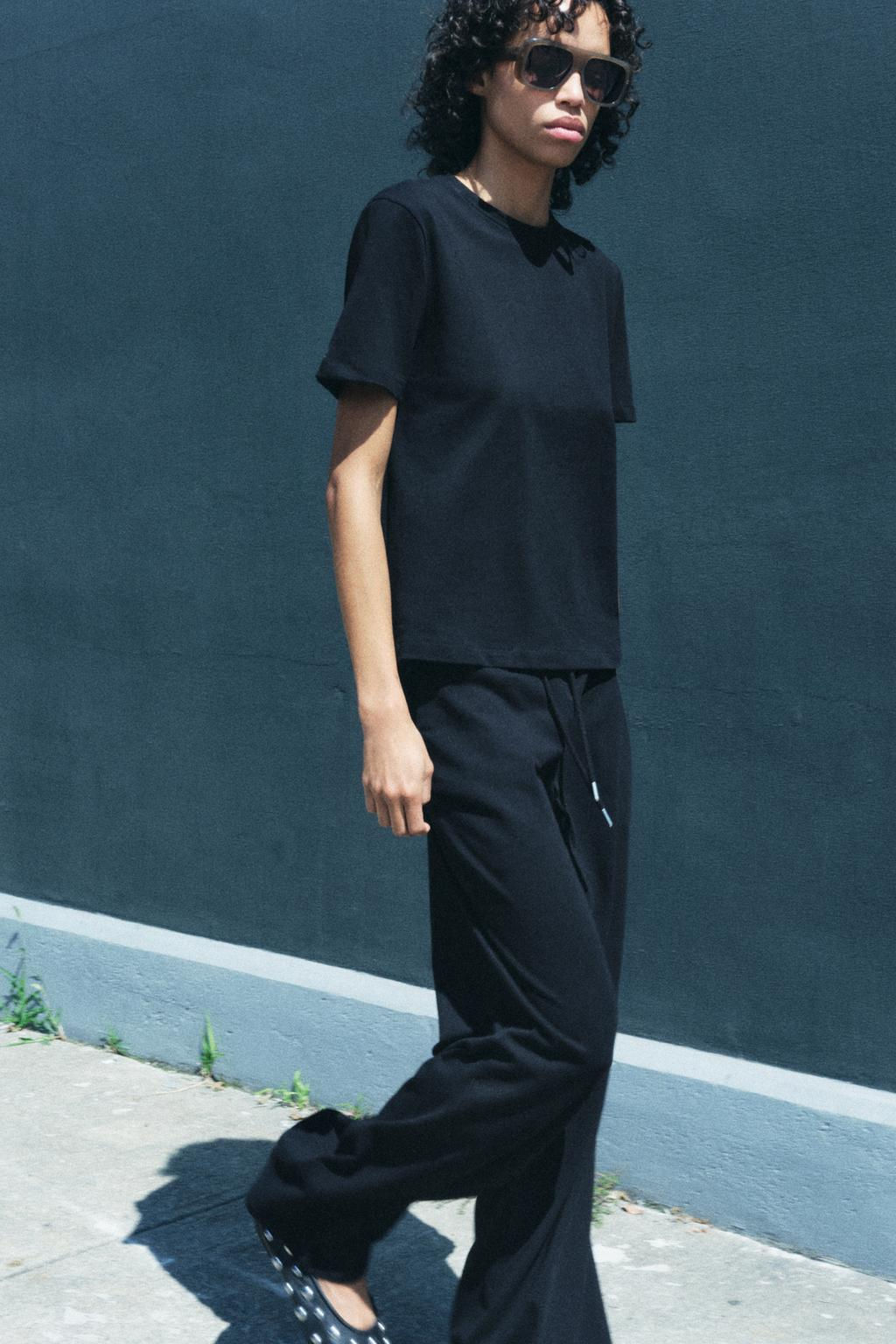 HEAVY COTTON T-SHIRT - Zara фото 54