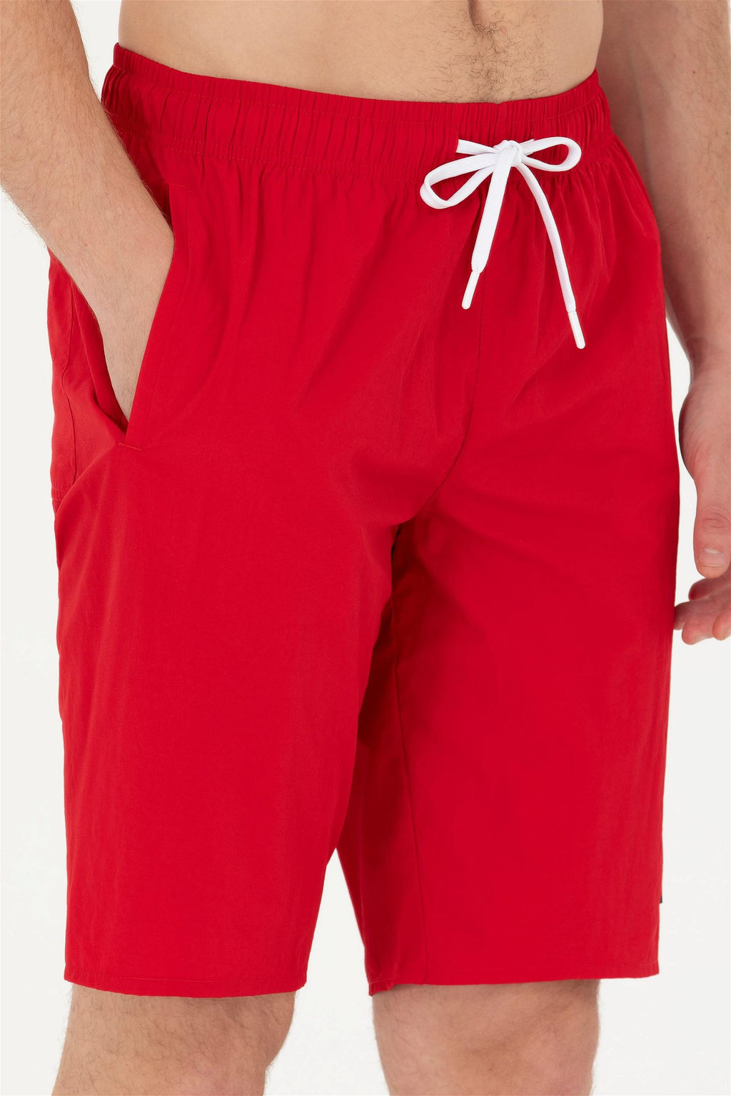 U. S. Polo Assn Мужские красные шорты для плавания - U.s. polo assn фото 3