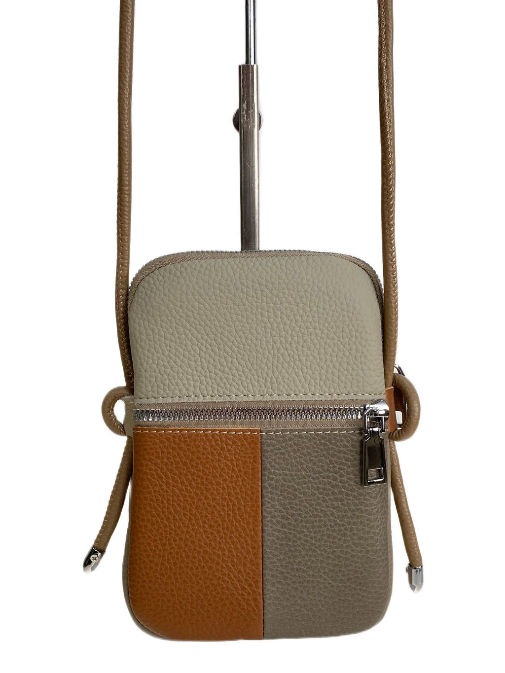 Женская сумка из натуральной кожи, цвет мультицвет - Greta фото 2