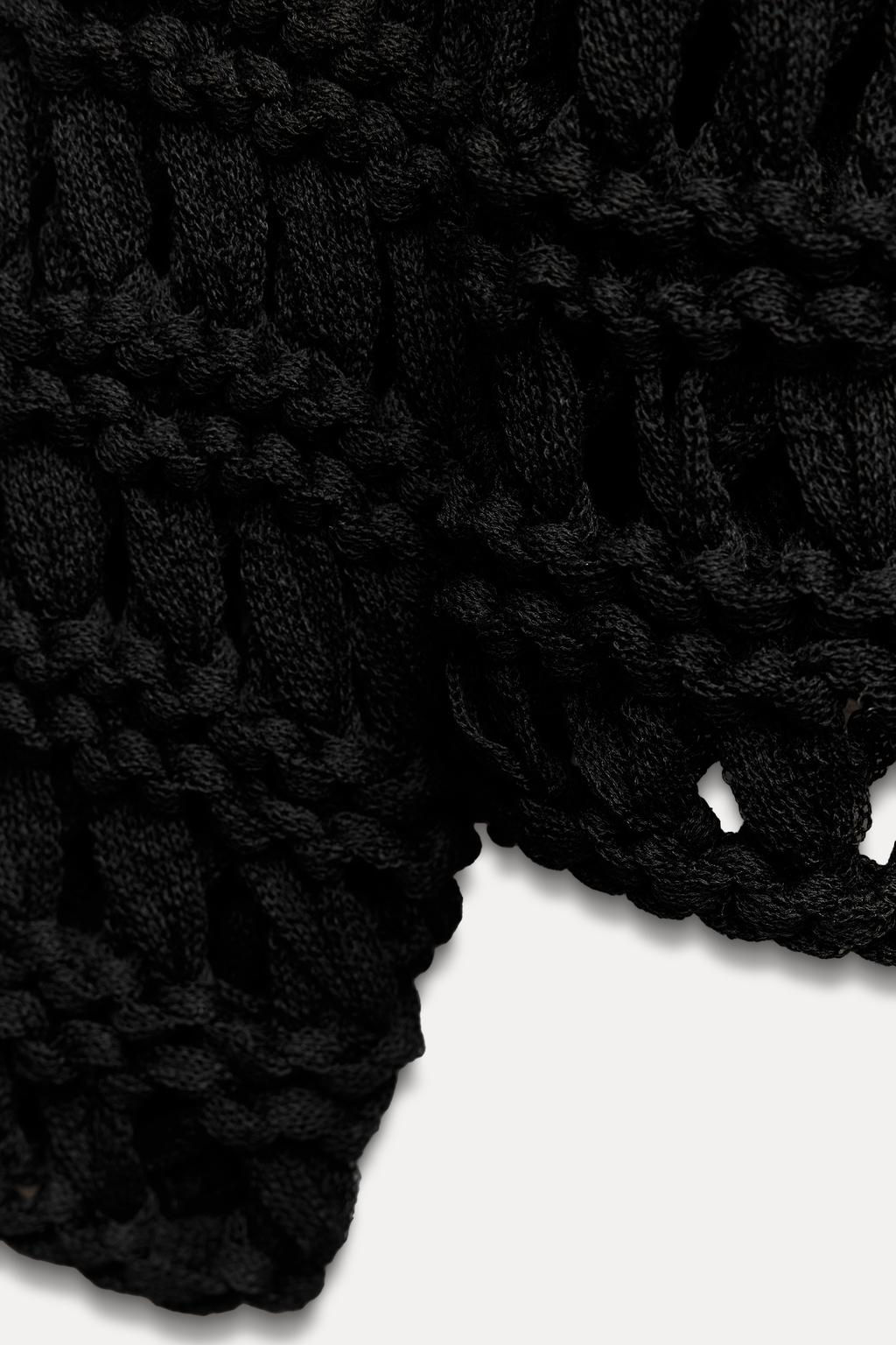 OPEN-KNIT CARDIGAN - Zara фото 9