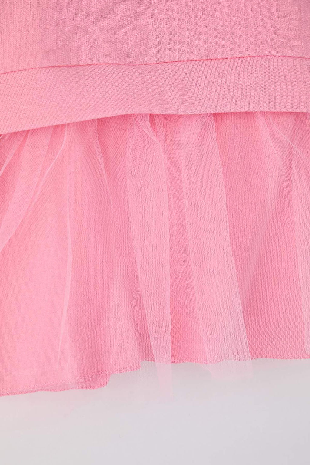 Visne 100% Pamuk Bask?l? Bisiklet Yaka A-line K?z Cocuk Orme Elbise TKDAW26EL00007 - Trendyolmilla фото 7