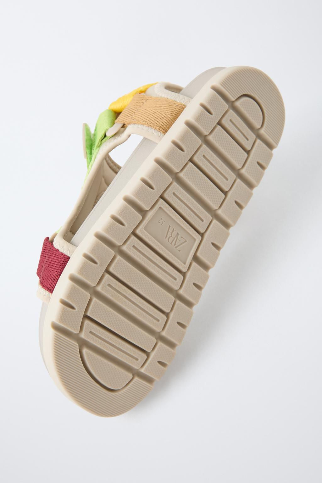 MULTICOLOURED SANDALS - Zara фото 6