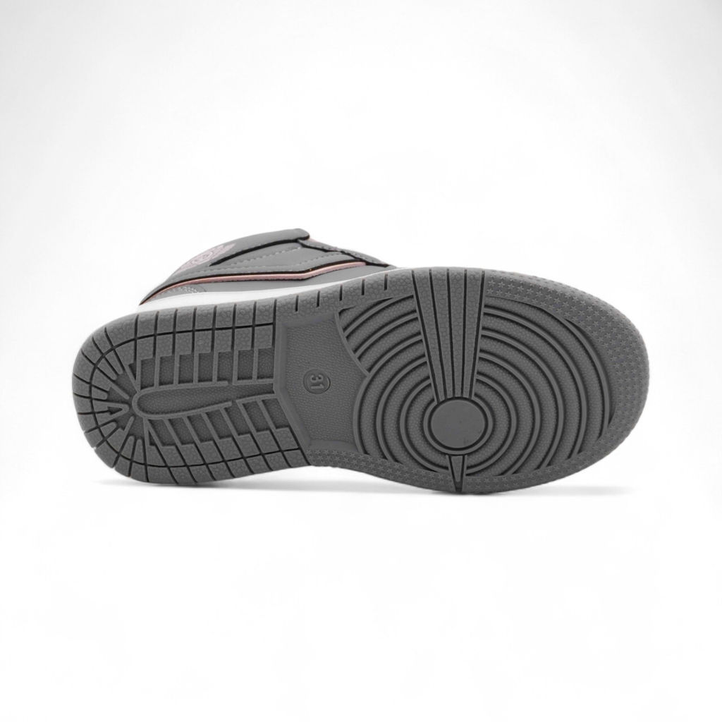 Кроссовки высокие демисезонные А7772-15 серые - BONCY фото 3