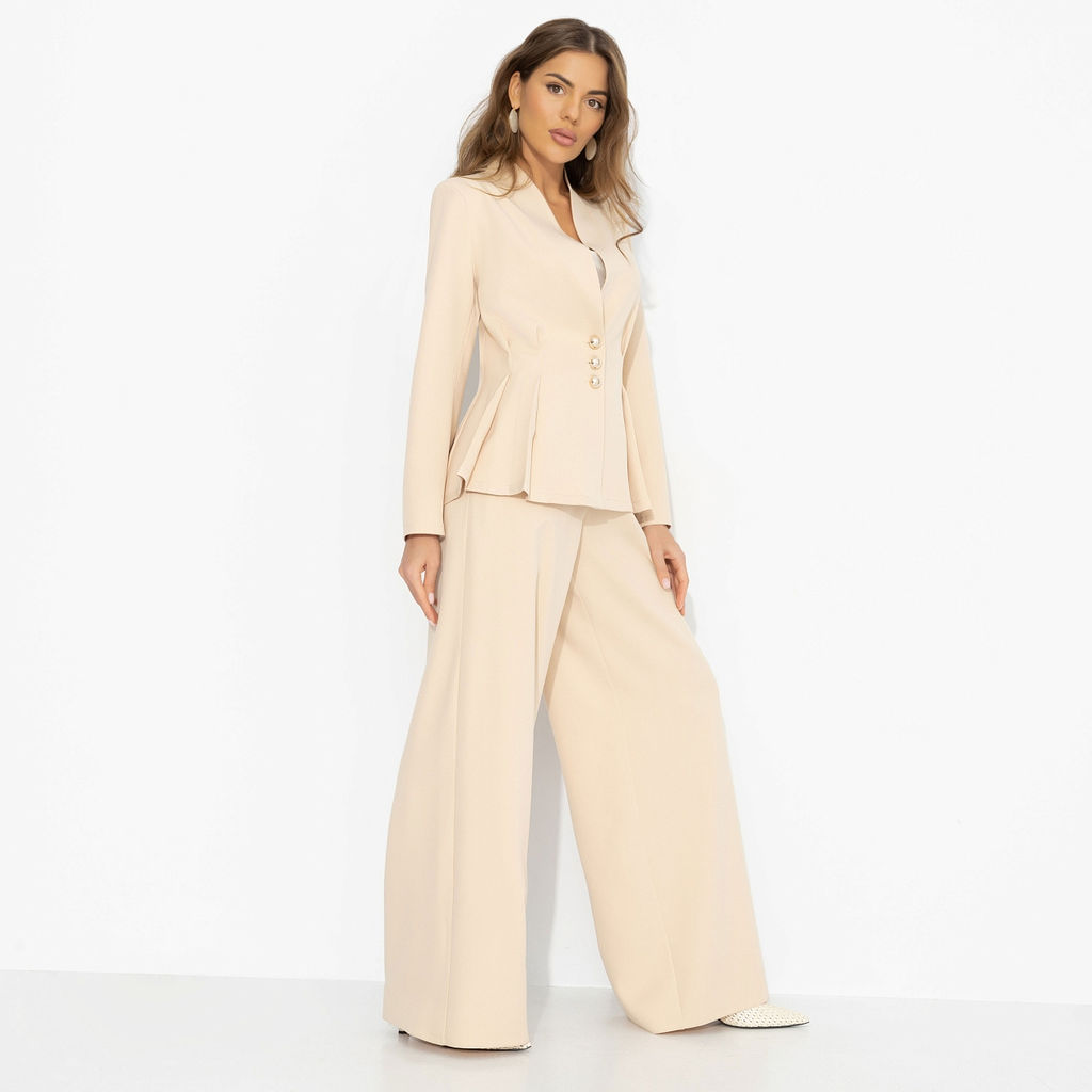 Брючный костюм нарядный, Время знаков (2 в 1, тихая роскошь) - Charutti фото 7