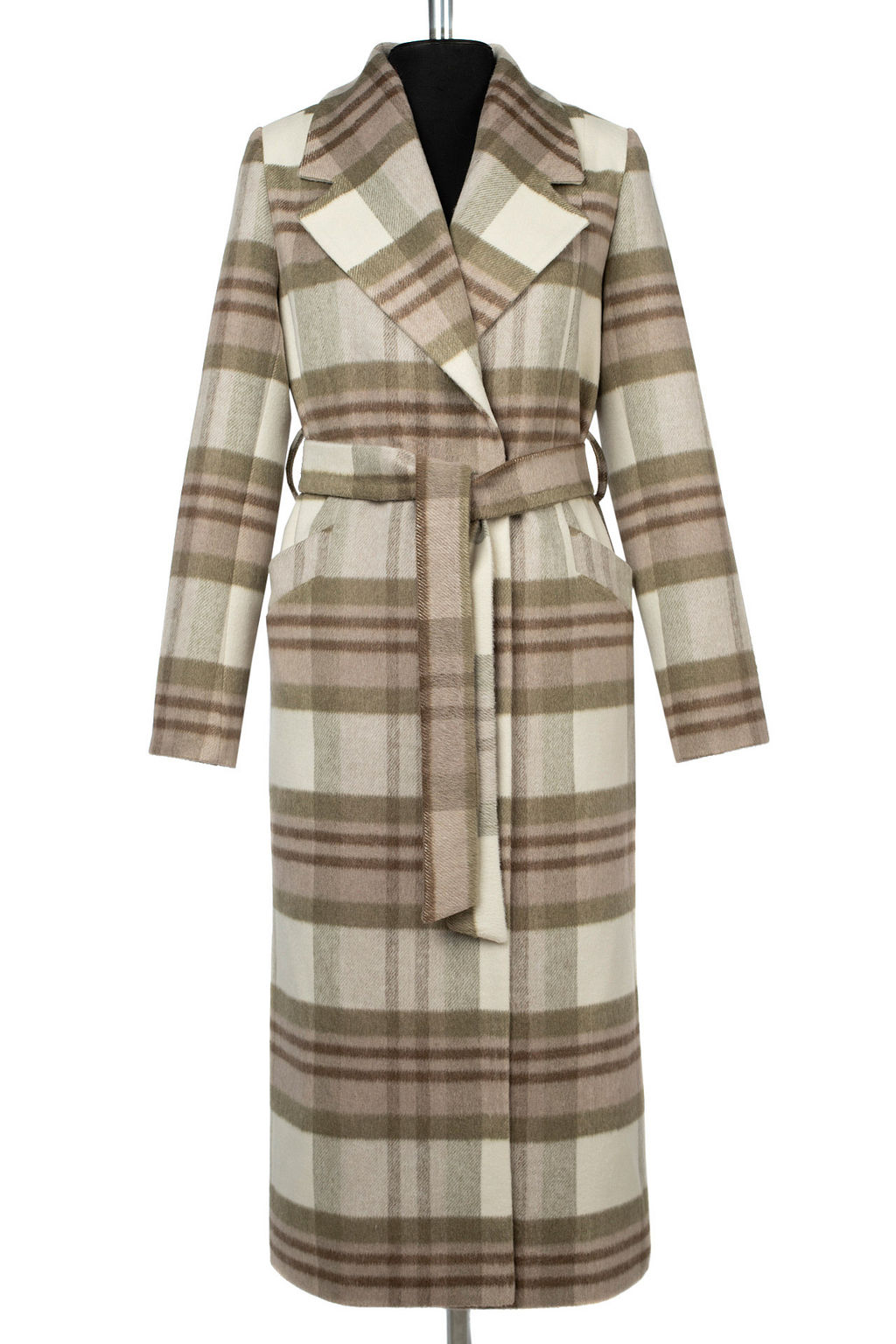 Пальто женское демисезонное (пояс) - El podio фото 10