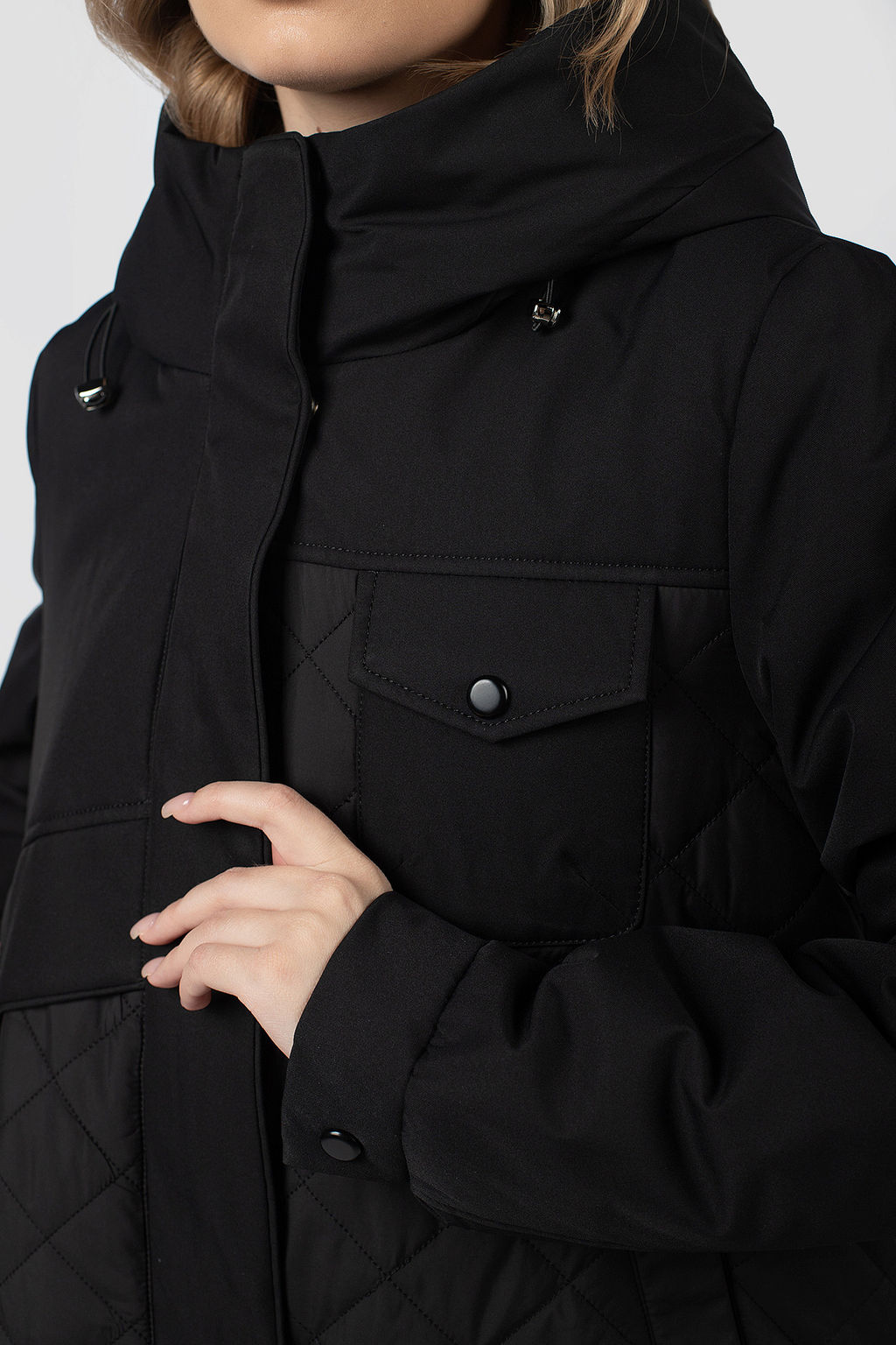 04-3131 Куртка женская демисезонная (Холлофайбер 80) - El podio фото 7