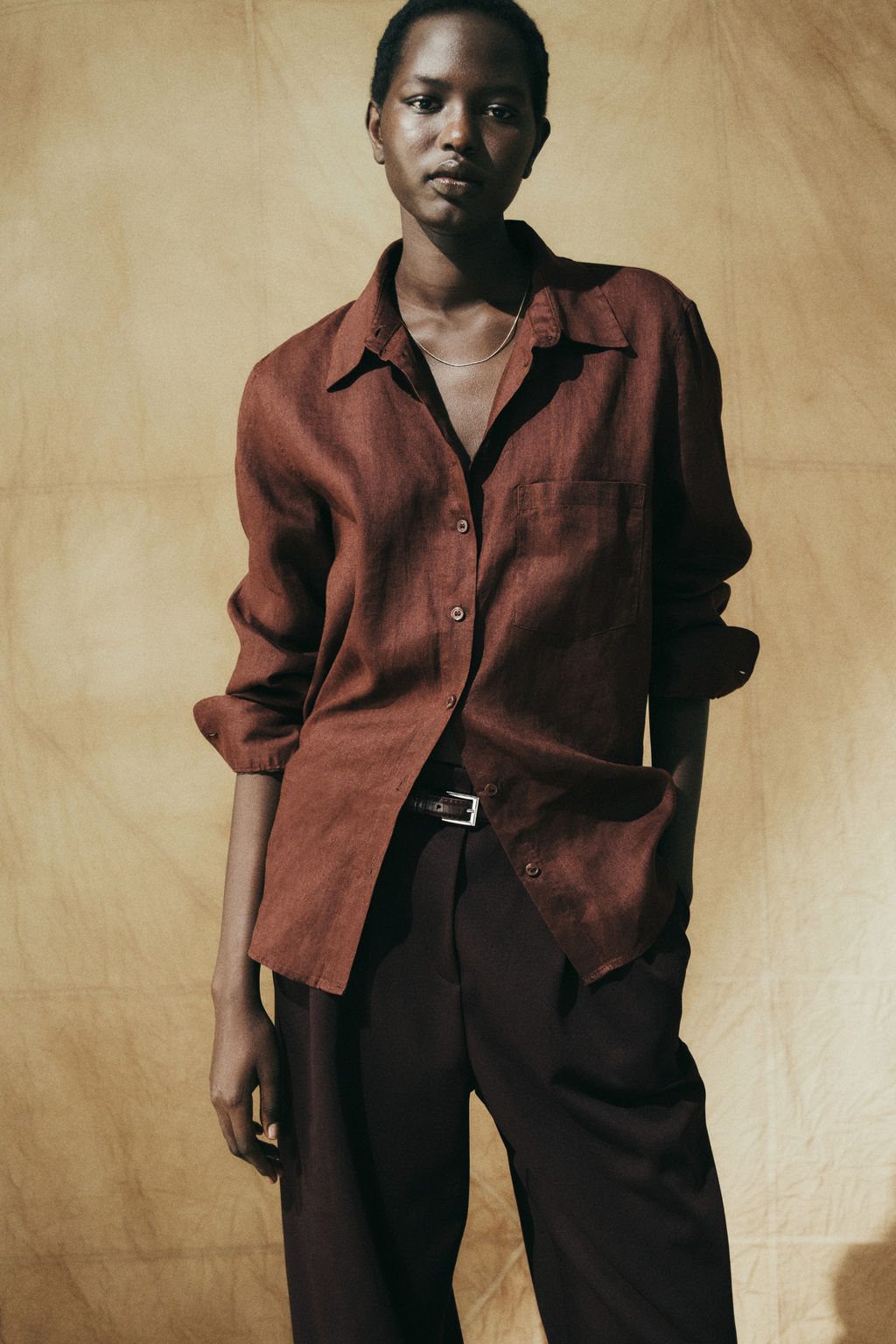 Camisa de lino - H&m фото 9