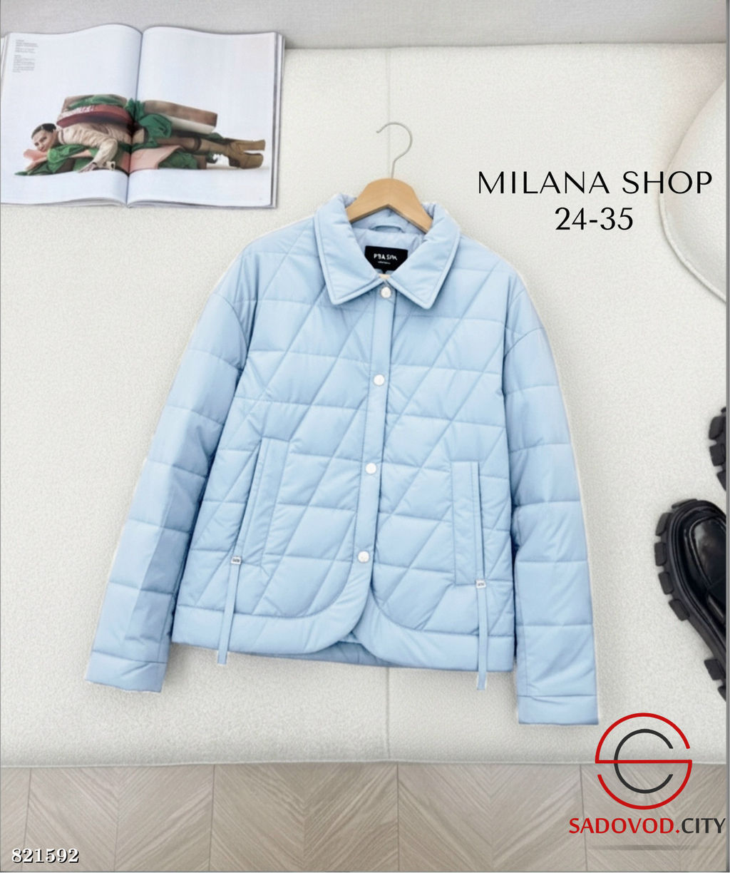 Стеганная женская куртка - Bruno фото 2